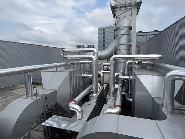 深圳開沃汽車涂裝廢氣處理工程04