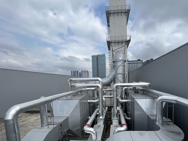 深圳開沃汽車涂裝廢氣處理工程02