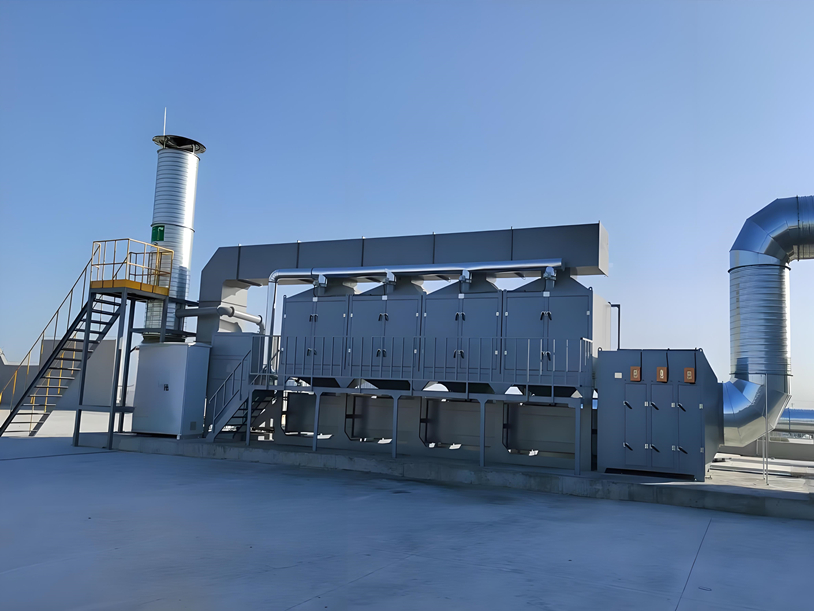 陜西敏華家居智造海綿發泡廢氣治理工程